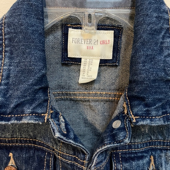 Forever 21 Girls Denim Jacket - Picture 2 of 9